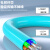 海奈 12芯MPO-LC光纤跳线母头B极性兼容MTP标损 50米 OM3万兆多模跳纤 40G/100G光模块集束 HN-M/L-B1250-OM3