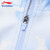 YS李宁童装儿童外套男女小大童综合体能系列反光加绒保暖软壳运动夹克YJDT021-2蓝色水墨印花140