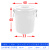 大垃圾桶大号环卫大容量厨房户外圆桶圆形特大号商用塑料超大带盖 50K白色带盖