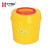 丰宁展益 FNZY 0.5L医疗利器盒一次性圆形加厚利器盒锐器盒黄色圆方形医疗垃圾桶