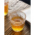 珍灶日式家用玻璃杯子果汁咖啡水杯荒石琉璃树皮磨砂冰川纹茶杯风 大号-冰纹杯 0ml 0只