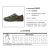 搏峰（BOFENG）劳保鞋 DZX1防滑透气帆布鞋 40码 绿色战训 防水款