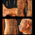 科睿才针灸穴位人体模型人十二经络图扎针中医小皮人数字刻度铜全身 彩硬质（35cm男）带数字臂活动 15441 