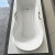 法恩莎嵌入式亚克力无缝一体家用加厚浴室浴缸成人浴盆酒店宾馆厂家直销 嵌入式含溢水口 1.4m