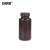 安赛瑞 塑料广口试剂瓶（2个装）棕色大口瓶粉末瓶土样瓶固体瓶样品瓶分装瓶 250ml 600696