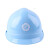 惠利得电网电力技术安全帽NF安全帽建筑电力透气帽淡蓝色安全帽 NF电网淡蓝色