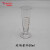 玻璃刻度量杯10/50/100/250ml玻璃仪器化学实验室化验器材教具 玻璃量杯10ml