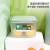 禧天龙抗菌冰箱保鲜盒食品级冰箱收纳盒塑料密封盒蔬菜水果冷冻盒 2.6L