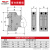 电气熔断器底座熔芯圆筒形rt18-32A64A16A插入式保险丝家用 10*38-25A（10只装）