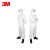 3M 4545防护服 带帽连体颗粒物 防尘服液体无纺布安全服  1件 4545 白色 M