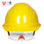 一盾免费印字 国标加厚安全帽工地男领导透气建筑工程监理头盔定制LOGO 黄色 LH003带护目镜