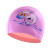 佑游儿童泳镜男女青少年游泳镜套装泳帽柔软适合儿童款6734 透明粉色