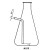 程篇  锥形瓶 总酸值滴定瓶 三角烧瓶 GB/T12574