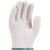 京度 工业专用耐磨劳保手套棉纱材质加厚透气搬运劳动防滑纯棉手套 灯罩棉800g（12双） 白色 均码