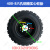工程轮胎工业机械承重轮电动地牛用橡胶实心轮胎300100橡胶空圈 400-8六孔实心轮胎扫地机用