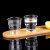 金五缘 一次性杯子航空杯加厚硬质塑料杯商用透明水杯太空杯85-240ml 200ML航空杯（磨砂）120个