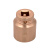 维度 铍青铜防爆风动套筒头（C=1-1/2） 65mm BE110A-65