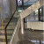 龙马族定制铝合金玻璃楼梯卡槽扶手复式楼梯阳台别墅阁楼不锈钢型材 20*20铝合金扶手/米