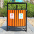 厂家直供户外垃圾桶不锈钢钢木分类垃圾箱校园景区小区环卫箱定制7天内发出 1