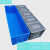 1.4米超长灯管箱EU塑料周转箱塑胶箱长物料收纳过渡养龟箱 41433箱1400*400*340 带提手孔 蓝色
