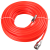 高压气管带快速接头空压机气泵PU气管5*8mm高压软管风管气动直管 EVA 8*5 30米红直管 送