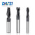 DAFEI50度2刃平底钨钢铣刀钨钢涂层键槽硬质合金铣刀CNC数控锣刀4.0*4*12*75