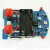 婕满果D25智能循迹小车套件 自动感应式巡线 小制作 实验教学DIY散件 套件+电池 电源模块