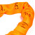 国标工业柔性吊装带双扣环形3510吨起重圆形软吊带吊车吊树吊绳 3吨2米 橘色，黄色 默认