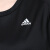 阿迪达斯 （adidas）新款女子运动套装夏季清爽短袖T恤衫半袖上装时尚显瘦瑜伽 FS9830单件上衣T恤黑色/logo白色右上  XS
