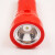 久量 DP-9057B充电式LED强光照射手电筒 验钞结婚喜庆 4灯+1灯-350mAh 红色