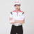 木兰旅高尔夫服装女T恤短袖韩国版女装长袖GOLF球衣服女士速干上衣夏装 短袖 拉链款 S