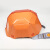 XMSJ折叠头盔防灾便携应急帽蓝天劳保领导印字 折叠头盔橘色豪华版