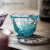 东洋佐佐木（TOYO-SASAKI GLASS）玻璃杯 手工青蓝粉绿紫和风清酒杯茶杯独立原厂包装 吞杯青色60ml