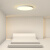 欧普锐普过道走廊灯现代简约阳台灯创意个性金色房间灯卧室圆形吸顶灯 白色23CM 白光