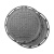聚远   JUYUAN   球墨铸铁井盖圆形 重型雨水电力污水消防通信排水盖板 φ700x800 承重30t 