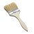 金诗洛 KSL949 油漆刷子（12把） 清洁刷 木柄漆刷 工业用长毛刷 扁油刷 加厚款 6寸