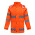 谋福 CNMF 环卫分体式安全警示雨衣套装 橙色 180(175-180) 