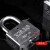 工品星 GPX-S通开挂锁通用锁具大门锁宿舍柜子锁独立型50长梁配4把钥匙