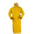 代尔塔 连体雨衣407005 双面PVC涂层 工作风衣款 M 黄色 1件