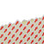 海斯迪克 红色箭头标签 不干胶贴纸 返修返工不良品标记方向标贴 9*13MM方形 2700贴/包 (4包起订) HKQS-220