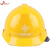 实环 REAL RING中国交建安全帽中交帽子一二三条杠头盔领导施工监理透气定制印刷 M型黄色中交