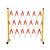 维诺亚玻璃钢伸缩围栏电力安全护栏施工围栏可移动警戒围挡防护栏隔离栏 红白色 高1.2米*长2米  【国标加厚】