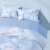 博洋（BEYOND） 博洋家纺 ins风床上用品全棉四件套纯棉床品套件1.8m双人被套床 槐序 1.8米床（被套220x240cm）