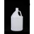3.8升5升小口塑料圆瓶1加仑桶3.8L5公斤乳白圆桶带盖油水沐浴液瓶 5升乳白加仑桶