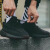 阿迪达斯 （adidas）运动鞋男鞋女鞋 Yeezy椰子350V2黑天使2.0黑武士跑步鞋 潮品 HQ4540/黑玛瑙 36