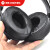 适合B6-H8头戴式耳机套海绵通用耳罩配件 超软黑色绒布一对