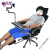 格普瑞办公休闲椅子颈椎学生懒人电脑椅折叠多功能带显示架人体 45CM键盘托黑色+方形托