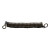 赫思迪格 PVC包胶防盗弹簧钢丝绳 便携箱包防丢防盗绳 银色2.5米(2个) HGJ-1580
