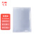 飞尔（FLYER）透明背胶标签袋 PVC标签卡套自粘物料卡软胶标识套 A4竖款22.2X31cm 100个