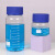 京斯坦 宽口蓝盖试剂瓶大口样品瓶广口玻璃瓶化学实验室取样瓶  250ml-普料-GL80 